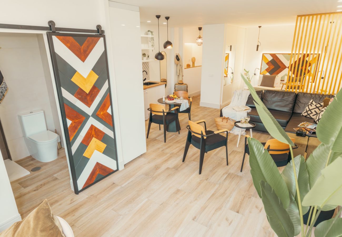 Ferienwohnung in Las Palmas de Gran Canaria - Loft de lujo en primera linea de playa con piscina