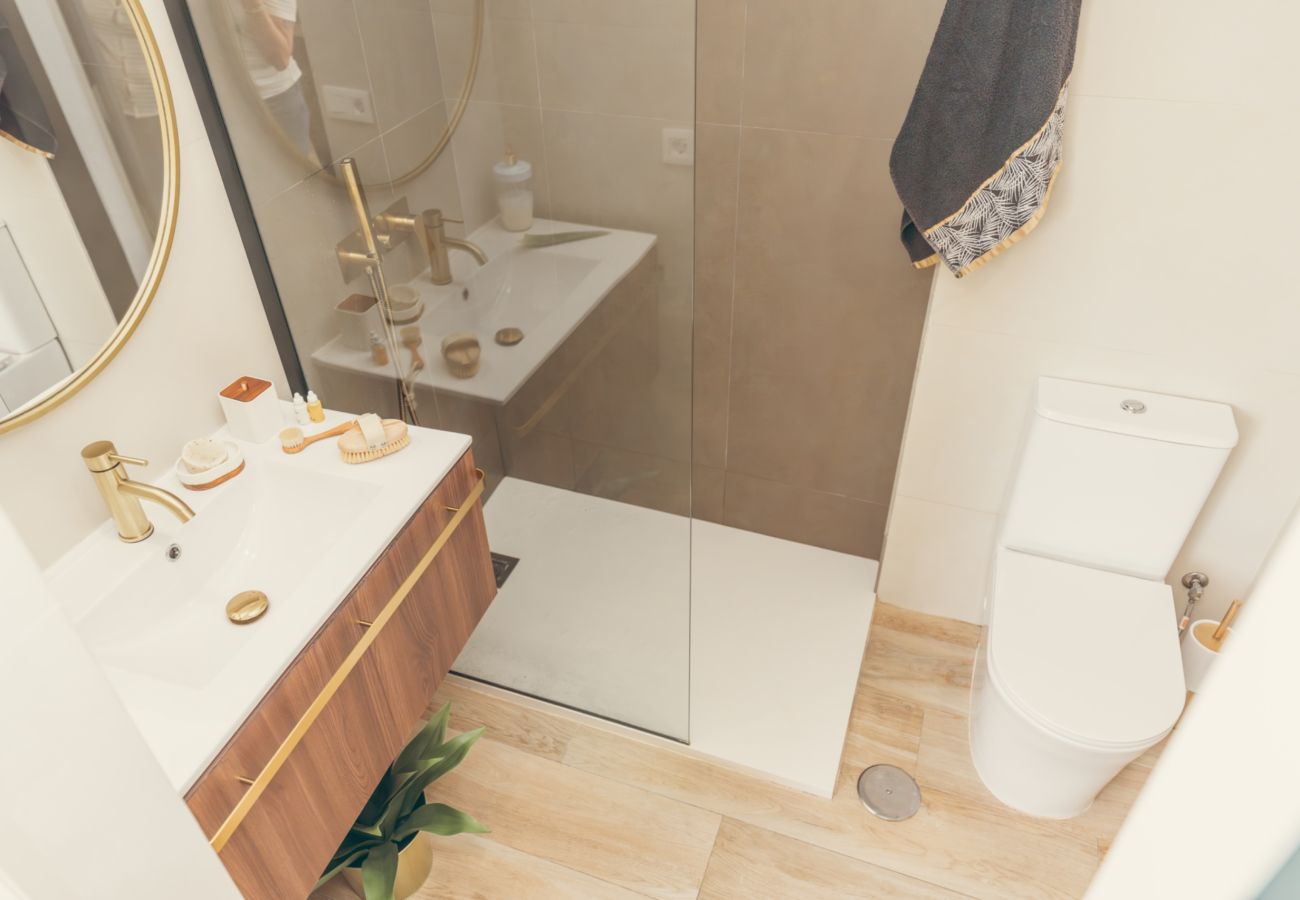 Ferienwohnung in Las Palmas de Gran Canaria - Loft de lujo en primera linea de playa con piscina