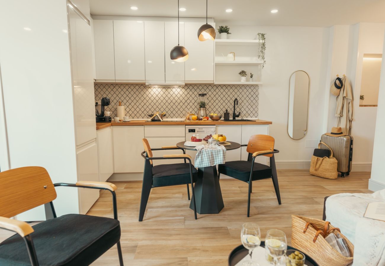 Ferienwohnung in Las Palmas de Gran Canaria - Loft de lujo en primera linea de playa con piscina