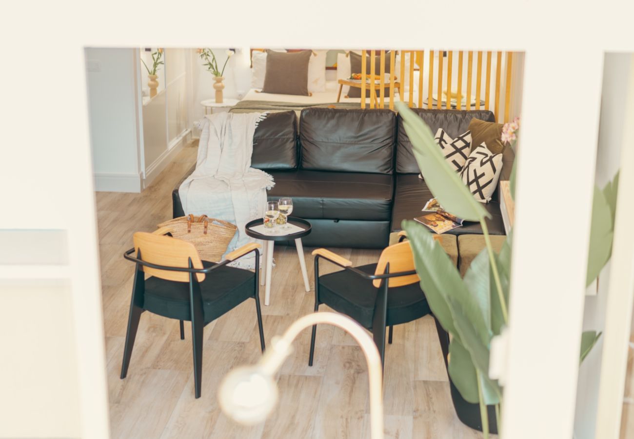 Ferienwohnung in Las Palmas de Gran Canaria - Loft de lujo en primera linea de playa con piscina